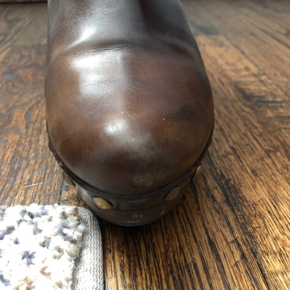 Stuart Weitzman Leather platform boot - Picture 8 of 10